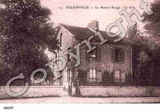 Ville de OLLAINVILLE, carte postale ancienne