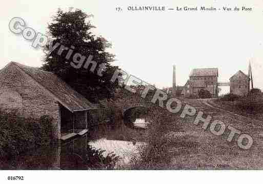 Ville de OLLAINVILLE, carte postale ancienne