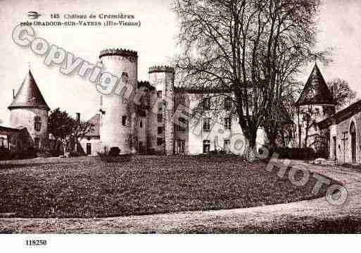 Ville de ORADOURSURVAYRES, carte postale ancienne