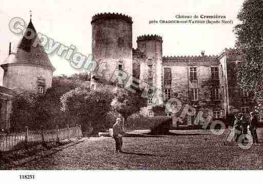 Ville de ORADOURSURVAYRES, carte postale ancienne