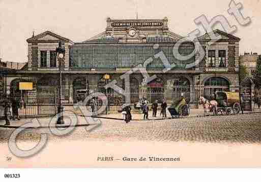 Ville de PARIS12, carte postale ancienne