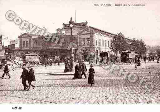 Ville de PARIS12, carte postale ancienne