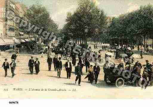 Ville de PARIS16, carte postale ancienne