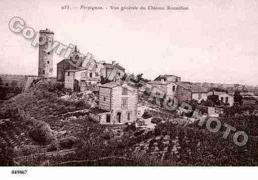 Ville de PERPIGNAN, carte postale ancienne