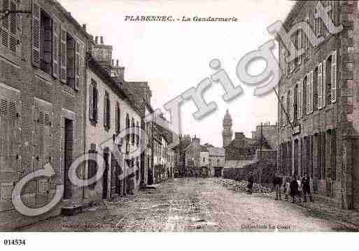 Ville de PLABENNEC, carte postale ancienne