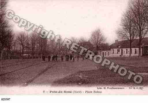 Ville de POIXDUNORD, carte postale ancienne