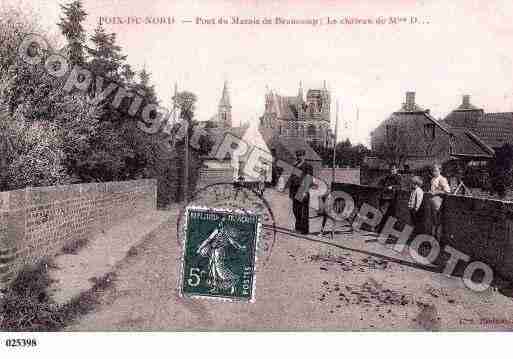 Ville de POIXDUNORD, carte postale ancienne