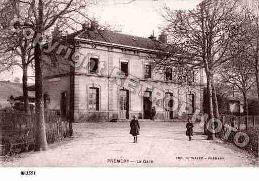 Ville de PREMERY, carte postale ancienne