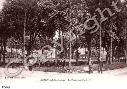 Ville de RENNEVILLE, carte postale ancienne