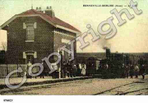 Ville de RENNEVILLE, carte postale ancienne