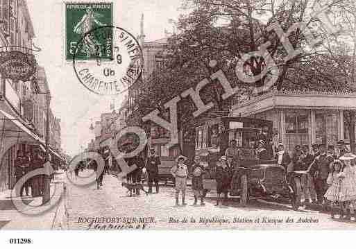 Ville de ROCHEFORT, carte postale ancienne