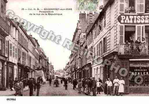 Ville de ROCHEFORT, carte postale ancienne