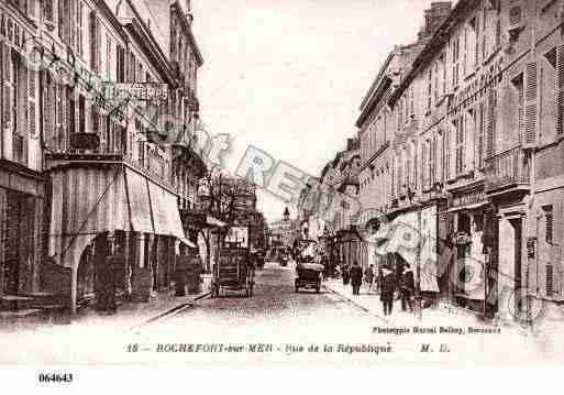 Ville de ROCHEFORT, carte postale ancienne