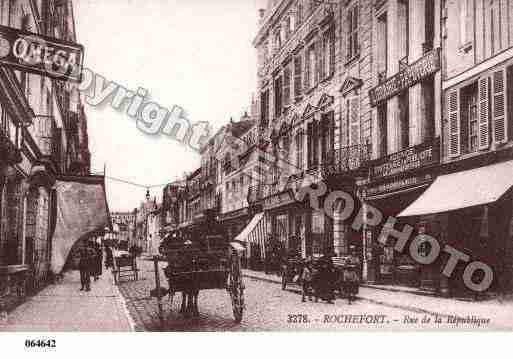 Ville de ROCHEFORT, carte postale ancienne