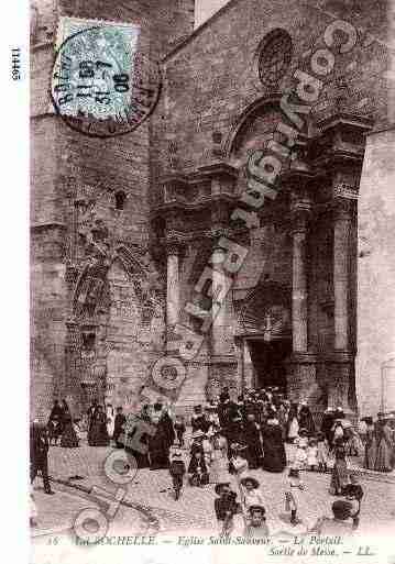 Ville de ROCHELLE(LA), carte postale ancienne