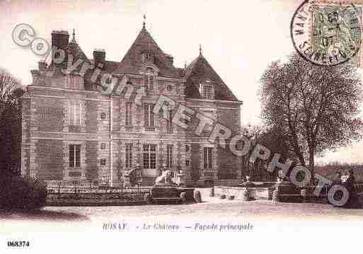 Ville de ROSAY, carte postale ancienne