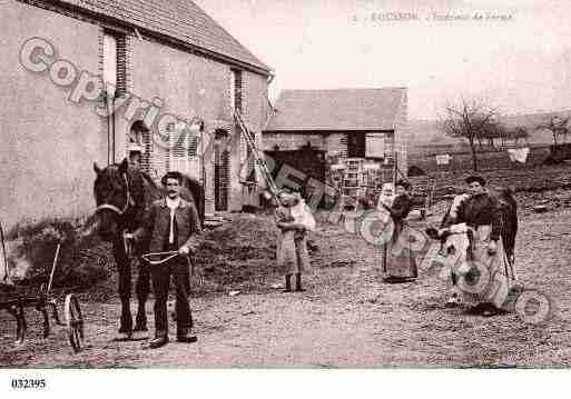 Ville de ROUSSON, carte postale ancienne