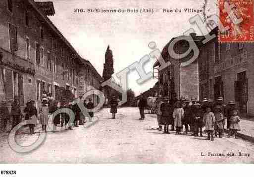 Ville de SAINTETIENNEDUBOIS, carte postale ancienne