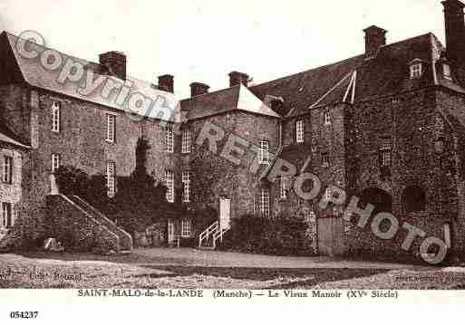 Ville de SAINTMALODELALANDE, carte postale ancienne