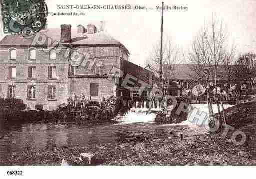 Ville de SAINTOMERENCHAUSSEE, carte postale ancienne