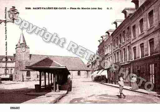 Ville de SAINTVALERYENCAUX, carte postale ancienne