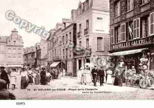 Ville de SAINTVALERYENCAUX, carte postale ancienne