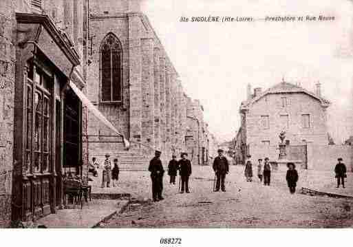 Ville de SAINTESIGOLENE, carte postale ancienne