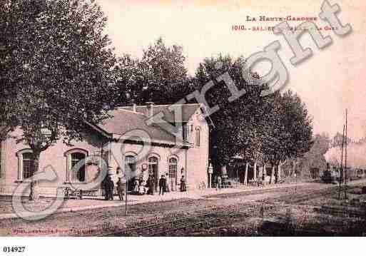 Ville de SALIESDUSALAT, carte postale ancienne