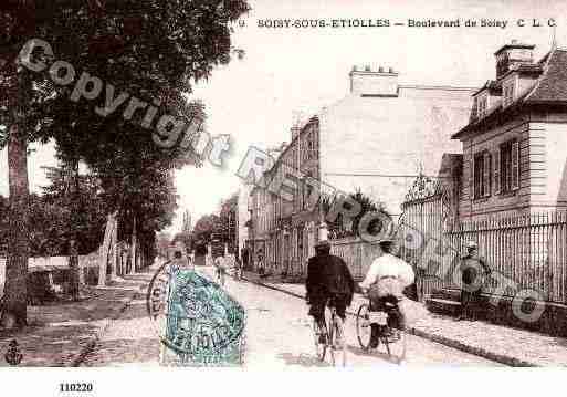 Ville de SOISYSURSEINE, carte postale ancienne Ville de SOISYSURSEINE, carte postale ancienne