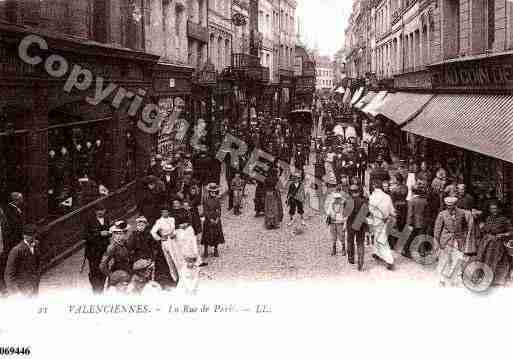 Ville de VALENCIENNES, carte postale ancienne