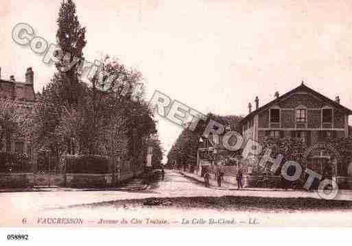 Ville de VAUCRESSON, carte postale ancienne