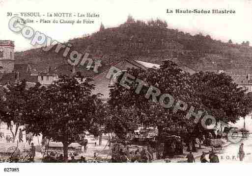 Ville de VESOUL, carte postale ancienne