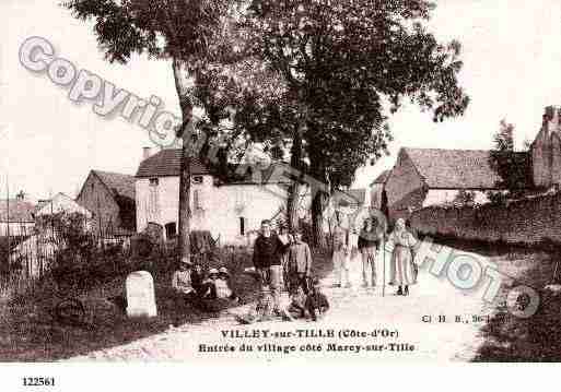 Ville de VILLEYSURTILLE, carte postale ancienne