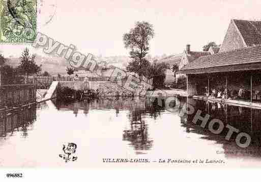 Ville de VILLIERSLOUIS, carte postale ancienne