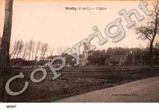 Ville de WAILLY, carte postale ancienne