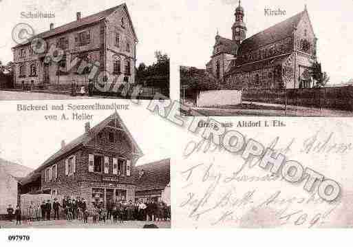 Ville de ALTORF, carte postale ancienne