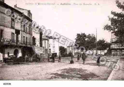 Ville de AUBIERE, carte postale ancienne