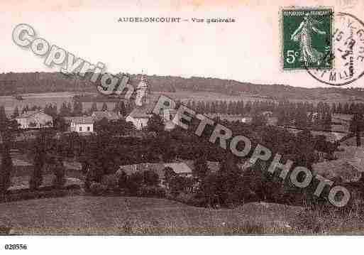 Ville de AUDELONCOURT, carte postale ancienne