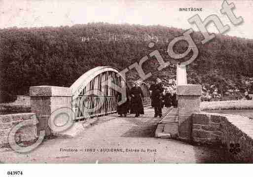 Ville de AUDIERNE, carte postale ancienne