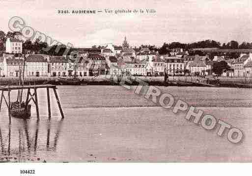 Ville de AUDIERNE, carte postale ancienne