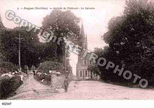 Ville de AUGAN, carte postale ancienne