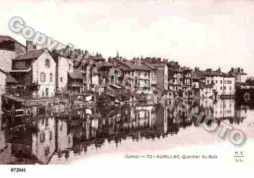 Ville de AURILLAC, carte postale ancienne