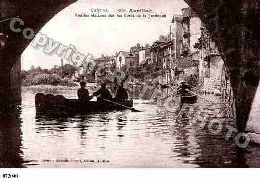 Ville de AURILLAC, carte postale ancienne