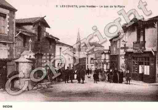 Ville de BOUGUENAIS, carte postale ancienne