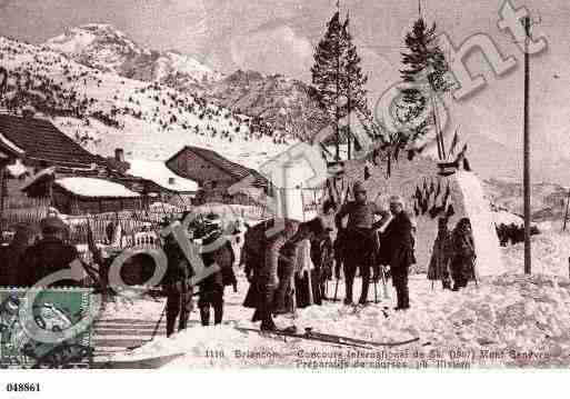 Ville de BRIANCON, carte postale ancienne