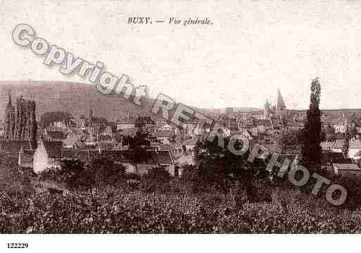 Ville de BUXY, carte postale ancienne