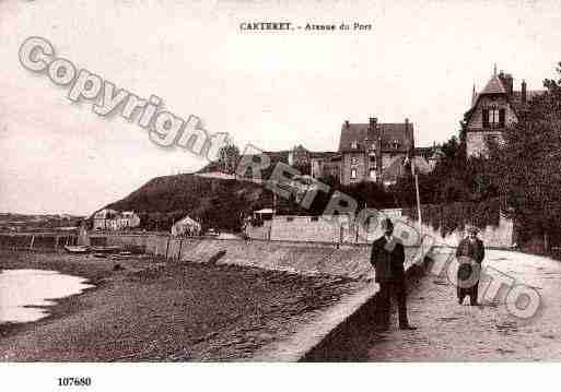 Ville de CARTERET, carte postale ancienne