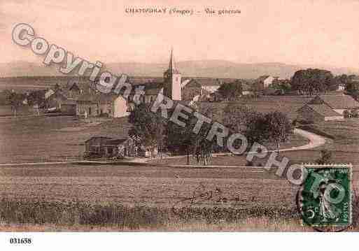 Ville de CHAMPDRAY, carte postale ancienne