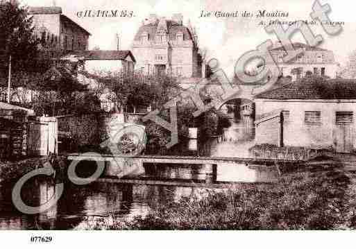 Ville de CHARMES, carte postale ancienne
