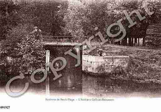 Ville de COLLINEBEAUMONT, carte postale ancienne